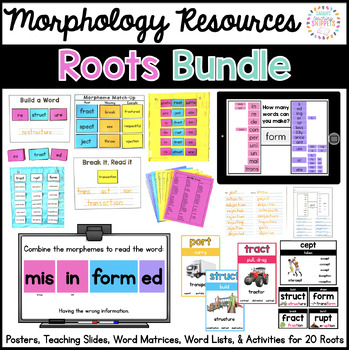 Preview of Morphology Resource: Root BUNDLE