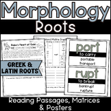 Morphology Roots | Word Wall | Matrices | Reading Passages