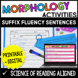 Morphology Sentences – Suffix Fluency Sentences with Digital