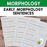 Morphology Activities Sentences with Prefixes, Suffixes, R