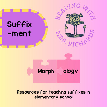 Preview of Morphology - Suffix "-MENT" Resources