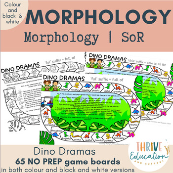 Preview of Morphology - Year-Long Game Set of mophemes/prefix/suffix/root words fun!