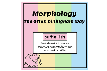 Preview of Morphology the OG Way, PS Suffix -ish Unit