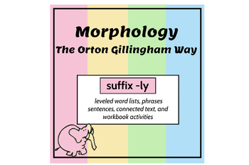 Preview of Morphology the OG Way, PS Suffix -ly Unit