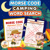 Morse Code Alphabet Camping Word Search Puzzles Activities