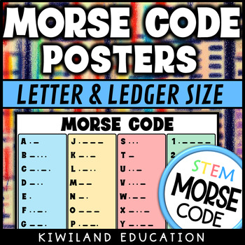 Preview of Morse Code Poster