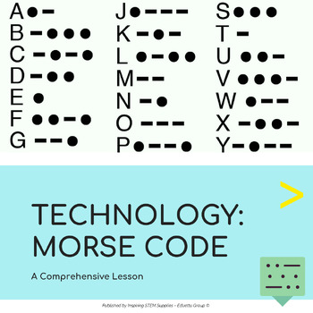 Preview of Morse Code Workbook, Worksheets & Activities | A Comprehensive Lesson