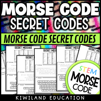 Preview of Morse Code to English Codes Famous Quotes Activity and STEM Worksheets