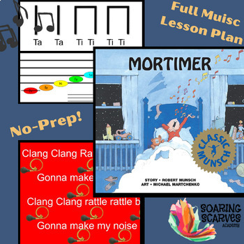 Preview of Mortimer- Music Lesson Plan- No Prep- Dynamics- High and Low- Grades K-4