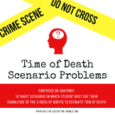 Mortis and Time of Death Scenario Problems!  Forensics or 