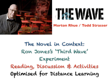 Preview of Morton Rhue - The Wave - Context & Background (Ron Jones Newspaper Article)