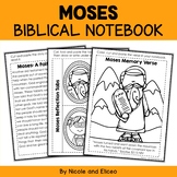 Moses Bible Lessons Notebook
