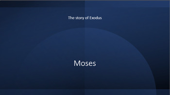 Preview of Moses Powerpoint
