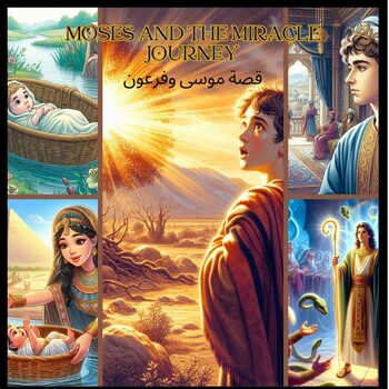 Preview of Moses and the Miracle Journey:A Bilingual Adventure for Kids