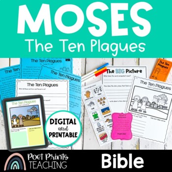 Moses And The Ten Plagues Bible Lesson By Poet Prints Teaching 6A2