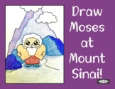 Moses at Mount Sinai Directed Drawing!