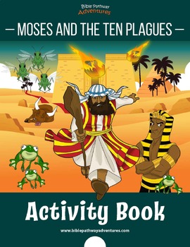Preview of Moses and the Ten Plagues Activity Book