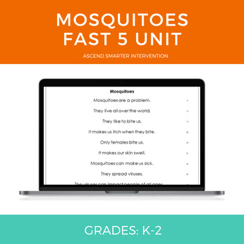 Preview of Mosquitoes Fast 5 Unit (K - 2nd)