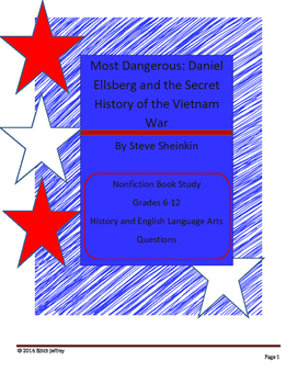 Preview of Most Dangerous: Daniel Ellsberg - Secret History of the Vietnam War Book Study