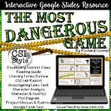 Most Dangerous Game Digital Unit: CSI Activity, Vocabulary