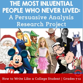 Preview of Most Influential People Who Never Lived: A Persuasive Analysis Research Project