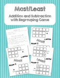Most/Least Addition and Subtraction Games