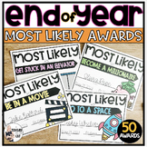Most Likely To Awards | Funny End of the Year Award Certificates