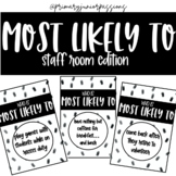 Most Likely To: Staff Room Edition | Fun Game for Teachers