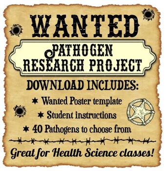 Preview of Most Wanted Pathogen- Microbe Research Project!  Distance Learning Option!