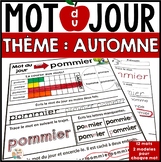 Mot du jour - Automne - French Word of the Day