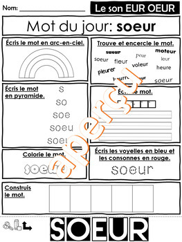 Mot du jour – Le son EUR OEUR