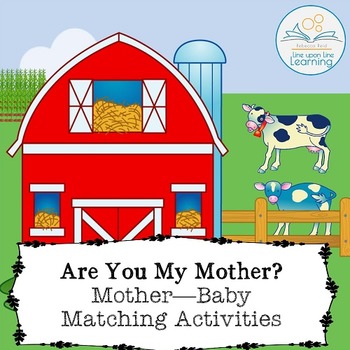 Preview of Mother Baby Matching Activities relating to Are You My Mother? by PD Eastman