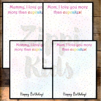 diy birthday cards for mom