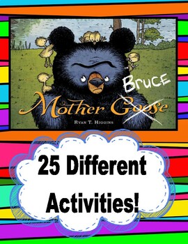 Preview of Mother Bruce -- Comprehension, Language, Writing, Word Cards, and More!