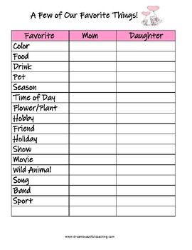 Mother Daughter Journal by Radiate Love for Kids | TPT