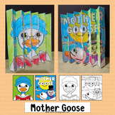 Mother Goose Craft Coloring Activities Bulletin Board Agam