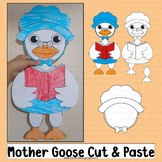 Mother Goose Craft Reading Bulletin Board Coloring Activit