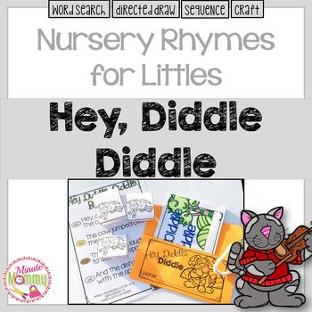 Preview of Nursery Rhymes for Littles | Hey Diddle Diddle