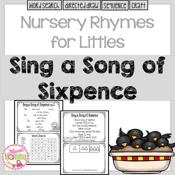 Nursery Rhymes for Littles | Sing a Song of Sixpence by Minute Mommy