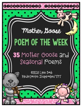 Preview of Mother Goose Poem of the Week