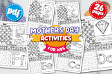 Mother's Day Activities | Letter Recognition Worksheets | 