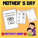 Mother' S Day Blue and White Fun Mother's Day Activity Boo