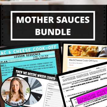 Preview of Mother Sauces BUNDLE! [FACS, FCS]