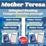 Mother Teresa - Bilingual Biography Activity Bundle - Wome