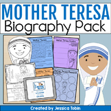 Mother Teresa Biography Pack - Women's History Month Biogr