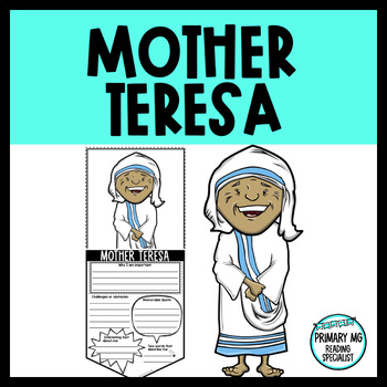 Preview of Mother Teresa Research Banner | Women's History Month