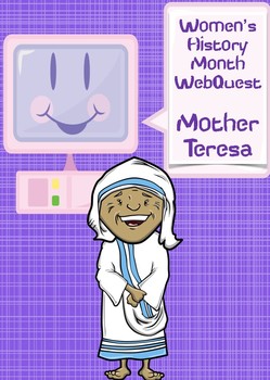Preview of Women's History Month Mother Teresa