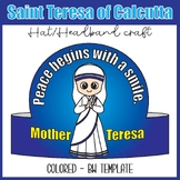 Mother Teresa of Calcutta Hat Craft | Women History Month 