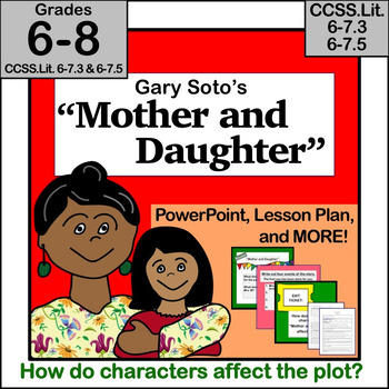 Preview of "Mother and Daughter" by Gary Soto