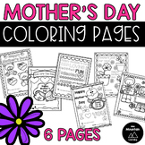 Mother's Day Coloring Pages